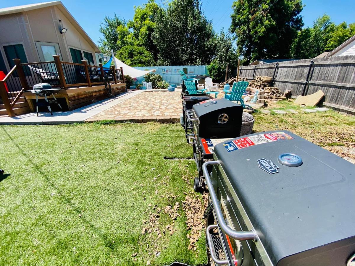 1 Mile To Fort Sill! The Carolebelle Cottage Sleeps 8 With Hottub,Grills,Firepit Lawton Buitenkant foto